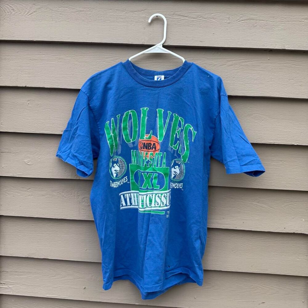 Logo-7 Men's Blue T-shirt